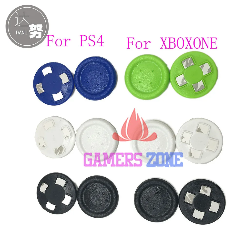 

12PCS=6Pairs For PS4 Flat Directional D-PAD Button Cap For XBOX ONE Controller Enhacement Flat Buttons