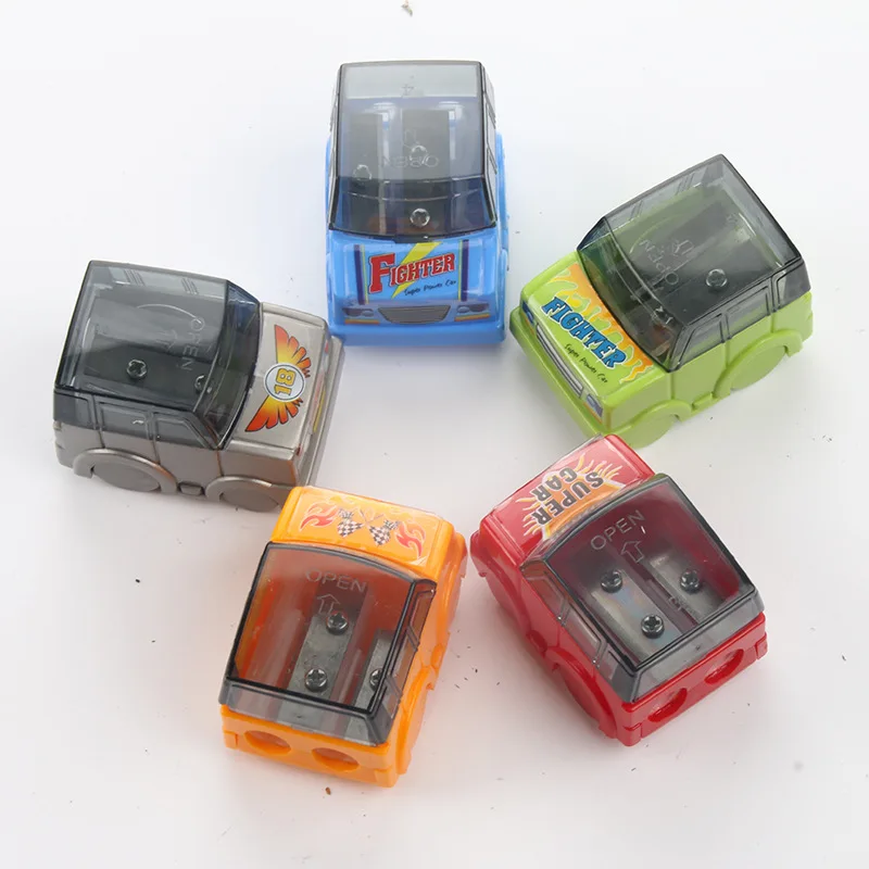 Free ship!1lot=36pc! Two hole car pencil sharpener / Cute Mini pencil