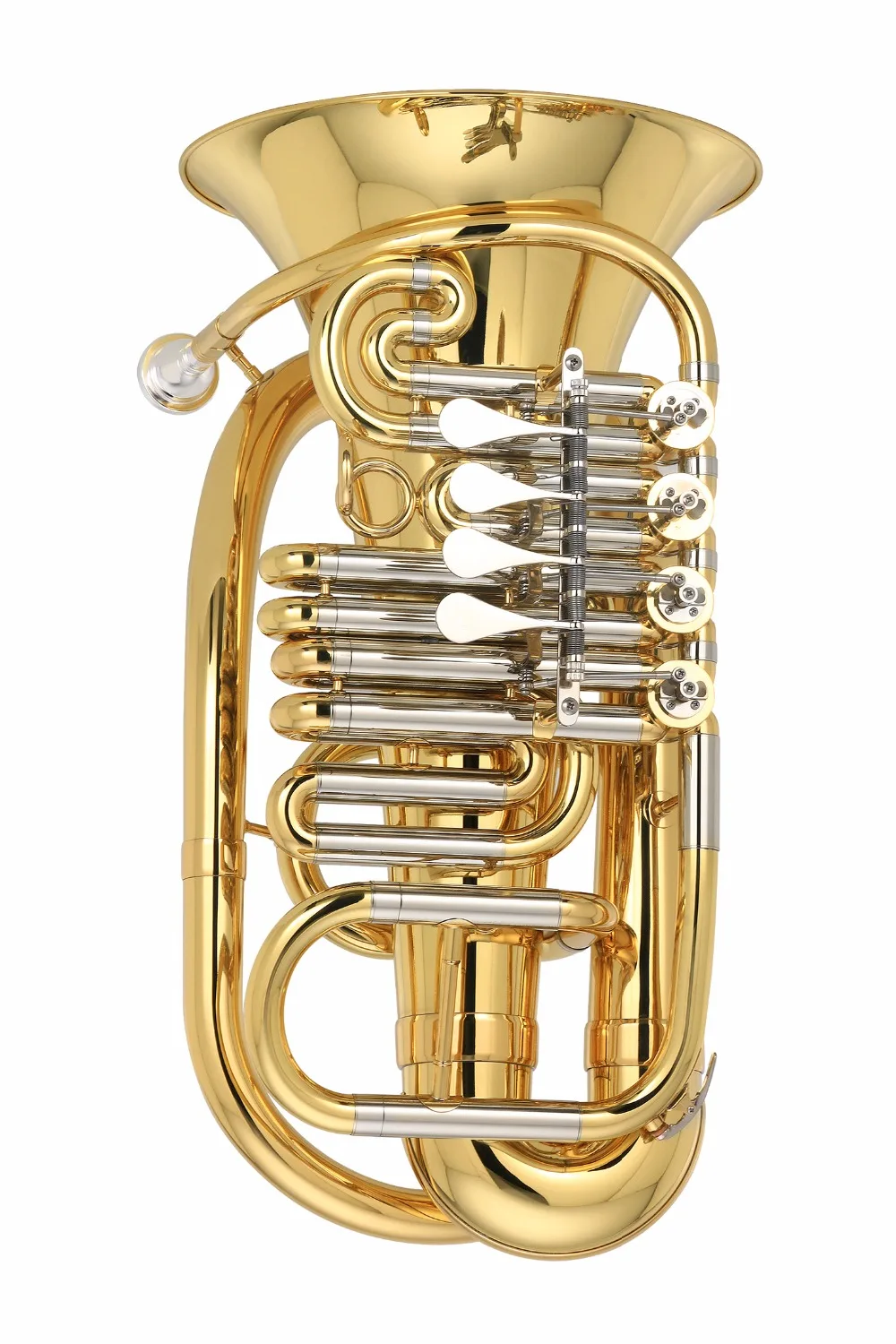 EEb key Travel Tuba 5 KG Bell 12.2" Height 32.3" Yellow Brass mini tuba Musical instruments