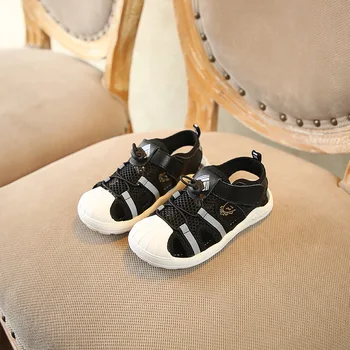 

2019 Fashion Summer Children Shoes Toddler Girls Sandals Kids Boys Mesh Beach Sandals Arch Support Baby Boys Shoes TX457