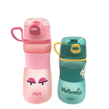 

Creativity Plastic Water Bottle Outdoor Sports School Water Bottles For Kids Bottle Water Sports Bidon Drinking Home WZD135