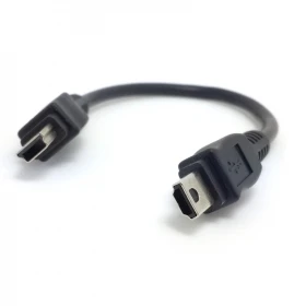 (500 шт./лот) 10 см USB 2 0 OTG Хост-кабель MINI A 5pin папа мини B Тип разъем |