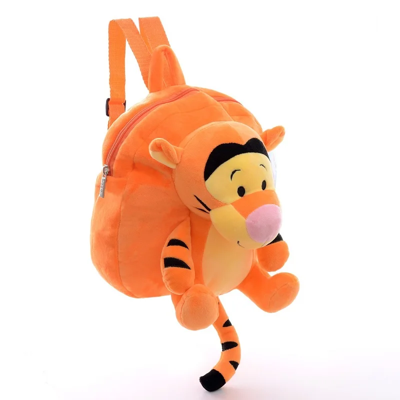 5 Style Disney Plus Dolls Toy Winnie the Pooh Mickey Mouse Mickey Minnie Jumping Tiger Plush Doll Bag Children's Birthday Gift