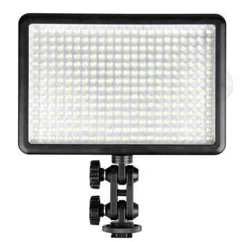 

Godox LED308C Bi-Color 3300K-5600K LED Video Light Lamp for DV Camcorder Camera +Remote+Handle Grip