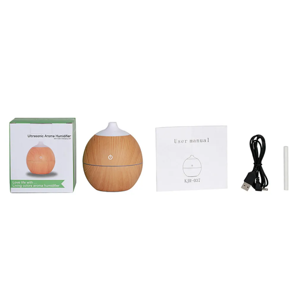 USB 130ML 7LED Air Humidifier Ultrasonic Aroma Essential Oil Cool Mist Diffuser (31)