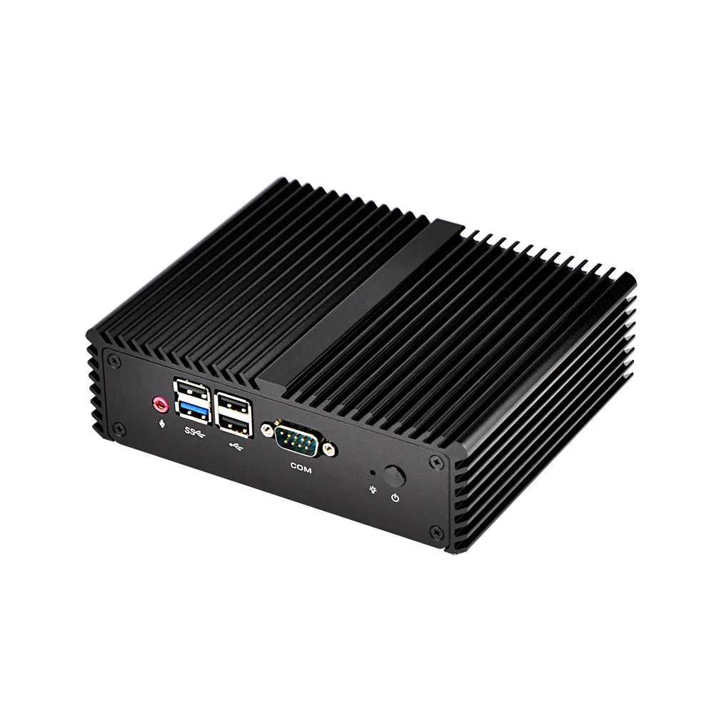 Мини ПК KANSUNG Intel Celeron J1800 4 RS232 Dual Gigabit Linux Windows 10 Ubuntu Barebone HTPC Fanless Industrial X86 mini pc|Мини ПК| |