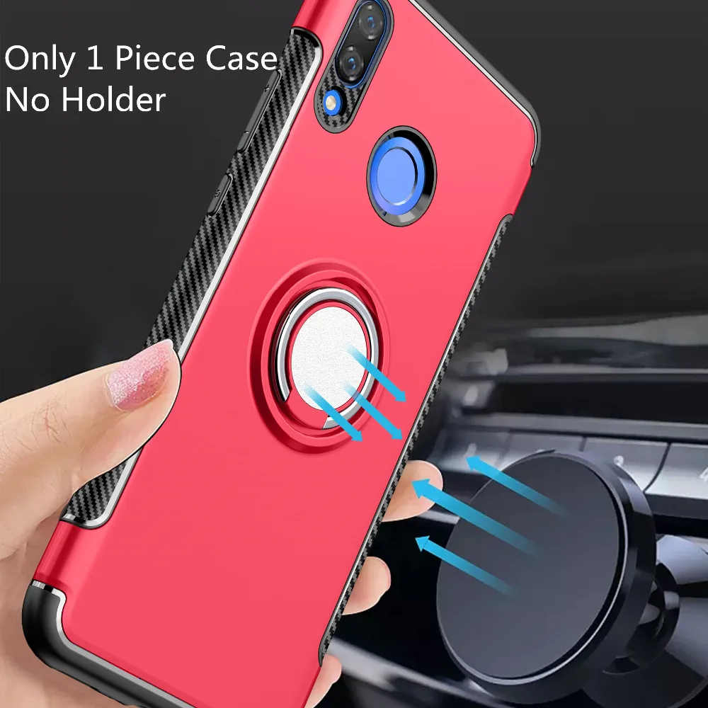 

Shockproof Case For iPhone 6S 8 7 6 Plus Bumper Ring Silcon Phone Protector For iPhone X Case Magnetic Plate 11 Pro XS Max XR