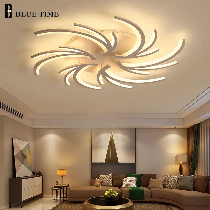  Minimalist Creative Modern Led Ceiling Lights For Living Room Bedroom White Color Home Led Ceiling  - 32907551149