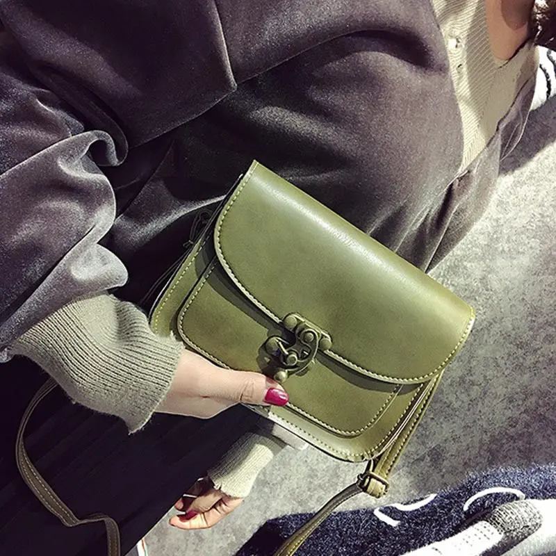 Leather Single Strap Shoulder Bag