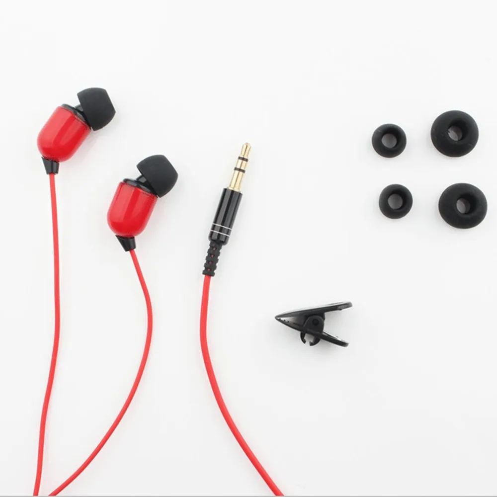 3 Meter Long Extended Line Wired 3.5mm In Ear Monitor Earplug Earphones