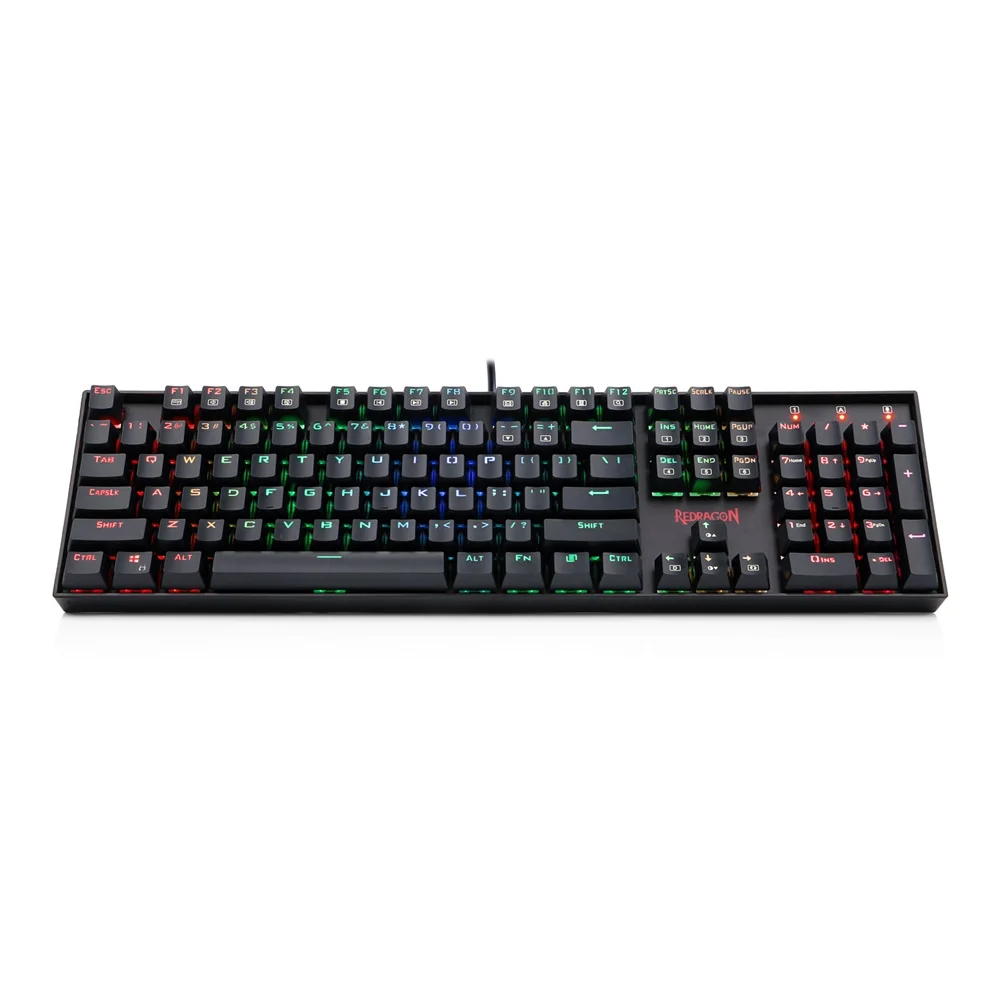 Механическая игровая клавиатура Redragon K551 с RGB подсветкой 104 клавиш|mechanical gaming