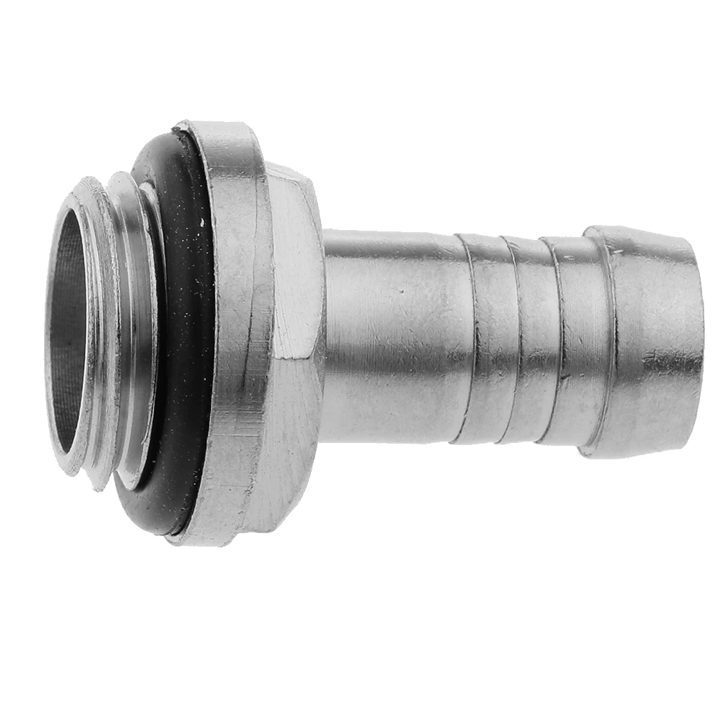 Premium G1/4 External Thread PC Water Cooling Expansion Joint Adapter Connector Double Head 25x13x13 mm Tubing Fittings Adapter