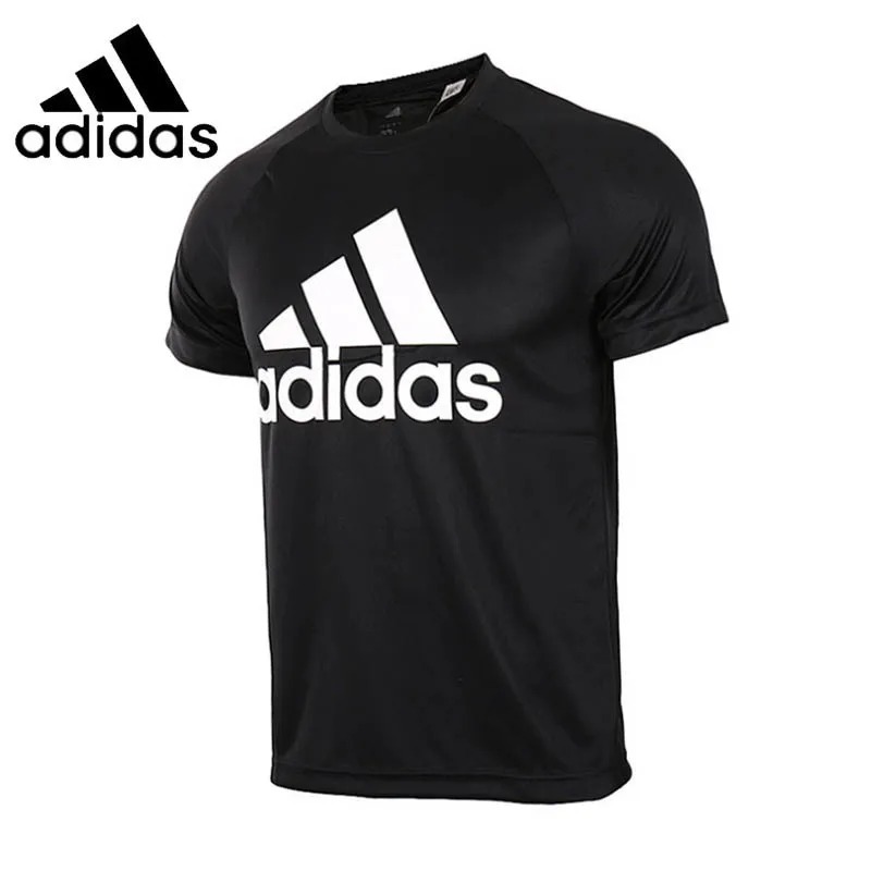 

ADIDAS Original New Arrival 2018 Male Running T-shirt Light Leisure Short Sleeve Sportswear For Men #BK0937