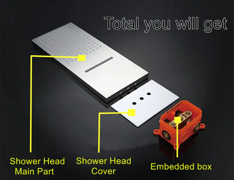 RAINFALL WATERFALL SHOWER 3