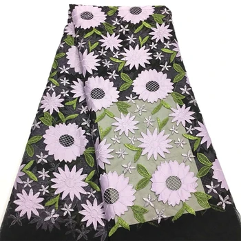 

Tollola Hot Sale Nigerian Laces Fabrics 2019 High Quality Tulle African Laces Fabric Wedding African French Net Lace