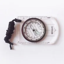 Прозрачный пластиковый компас, пропорциональный отпечаток ноги, для путешествий на открытом воздухе, кемпинга, походов, военных компасов, инструментов, bussola comspasso kompas