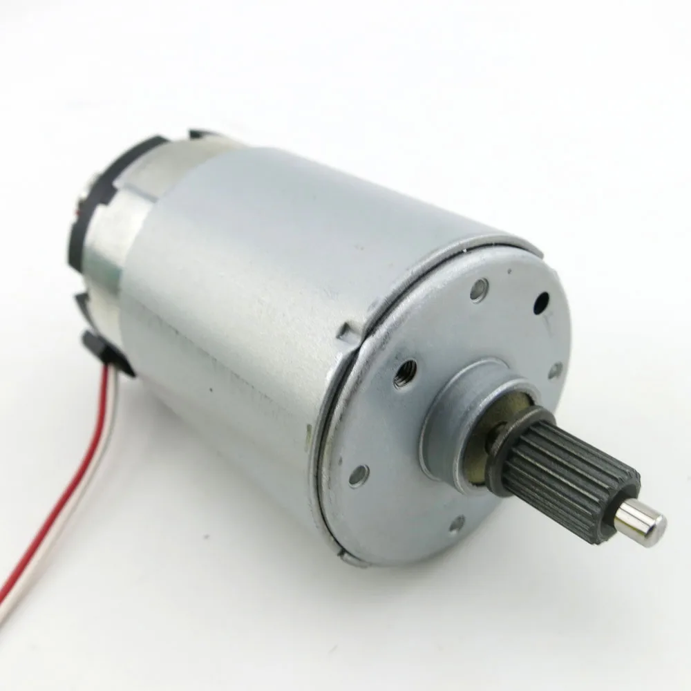 

555 motor micro dc 3V to 24V 4000rpm motor generator diy model permanent magnet mute motor long axis high torque