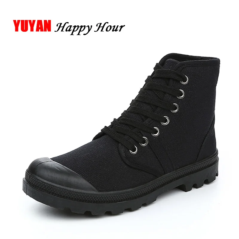 

New Spring Autumn Canvas Shoes Women Boots Non-slip Fashion Women's Boots Ladies Brand Ankle Botas Plus Size Women Shoes ZH2227