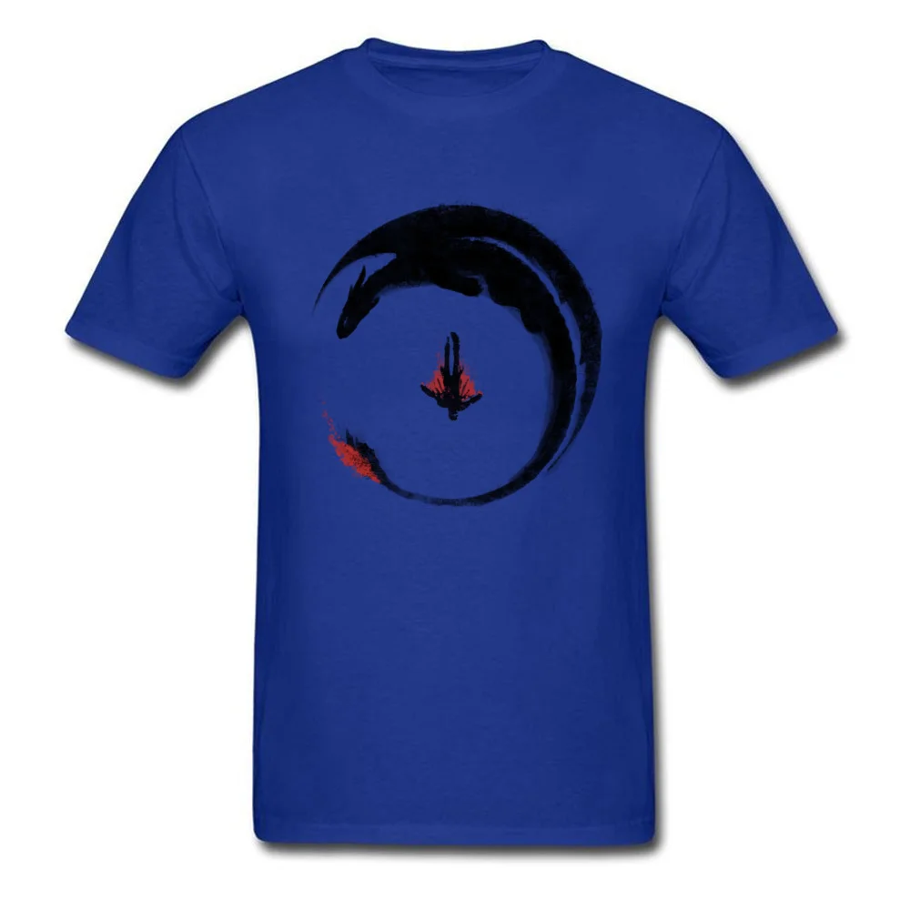  Mens T-Shirt Viking Dragon Emblem Normal Tops Tees 100% Cotton Round Neck Short Sleeve Casual Tops Shirts Summer Viking Dragon Emblem blue
