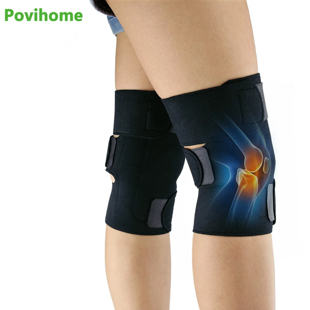 1pair Massager Tourmaline Self-Heating Knee Leggings Brace Support Magnetic Therapy Knee Pads Adjustable Knee Health Care Z700 1pair Massager Tourmaline Self-Heating Knee Leggings Brace Support Magnetic Therapy Knee Pads Adjustable Knee Health Care Z700