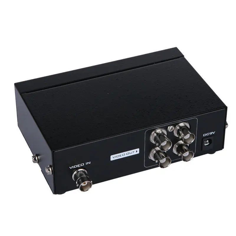 MT VIKI BNC Splitter 1 in 4 out BNC HUB Box 4 Way BNC Distributor MT