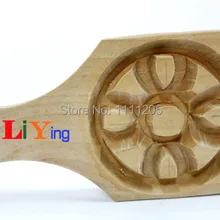 2 шт. Дерево Кристалл Cookie торта цветочным узором традиционные ремесла 3D торты инструменты для пирог китайский Формы для выпечки формы