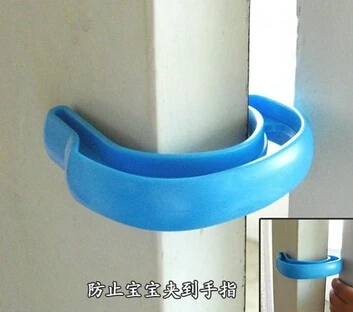 

2Pcs Plastic U Shape Door Stopper Clip Baby Safety Gate Card Infant Door Stop