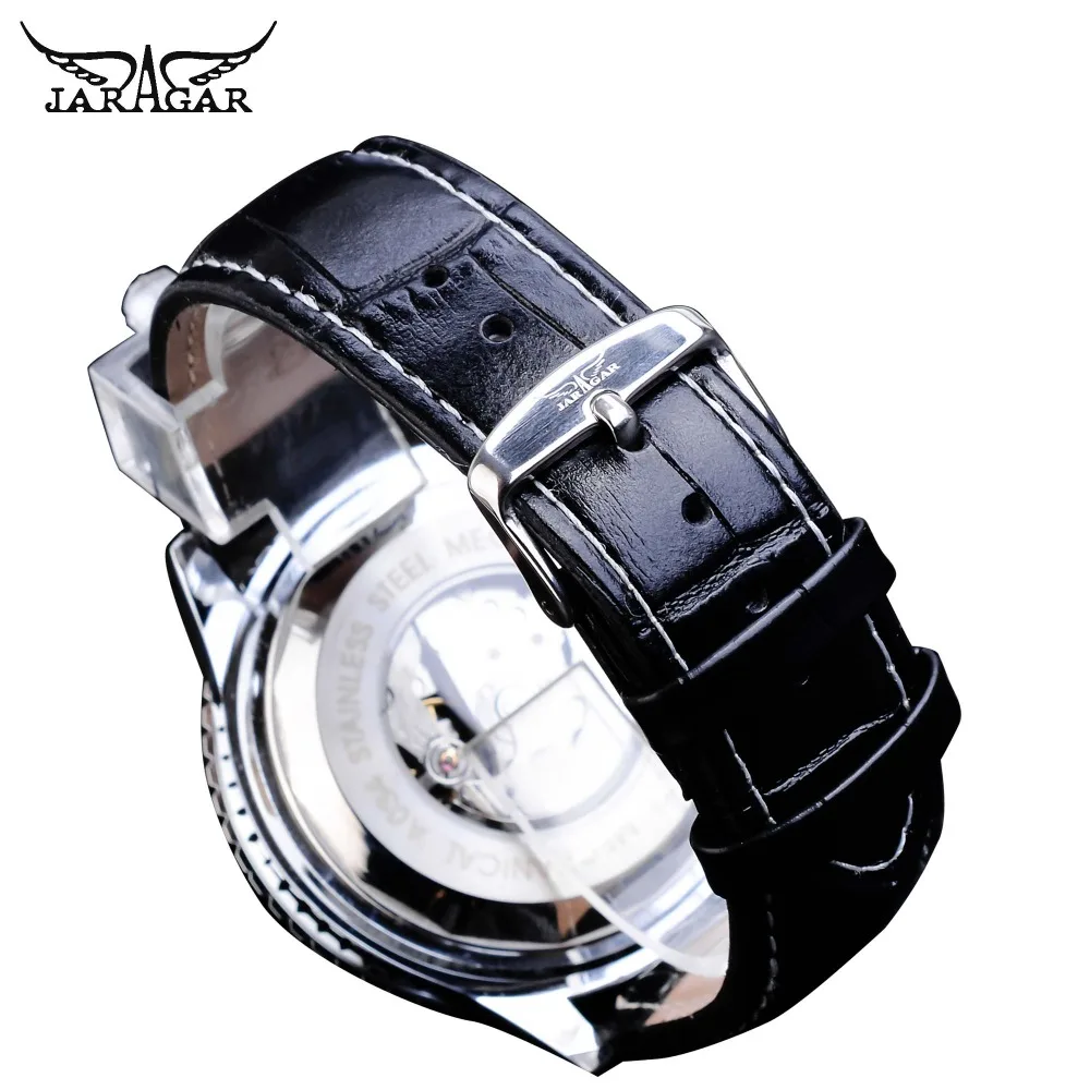 Часы наручные Jaragar Мужские автоматические роскошные спортивные аналоговые