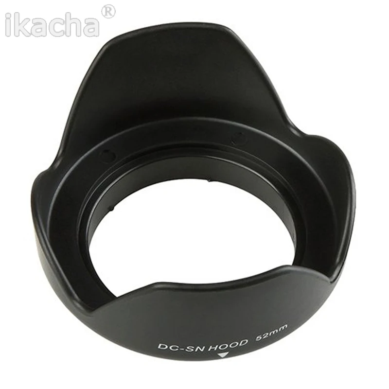 Популярная универсальная бленда для объектива цифровой камеры в форме черного цветка для Canon 450d 550 500d 600d 700d 18-55 винтовая спираль 58 мм