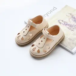 Обувь для девочек сандалии полые Прекрасный Детская летняя обувь повседневная детская пляжная обувь 2019 новые модные детские сандалии Tenis