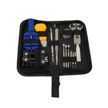 13 в 1 германические профессиональные часы ремонт ювелирных изделий чехол для инструментов открывалка полоса ссылка для удаления отверток Часовщик набор инструментов