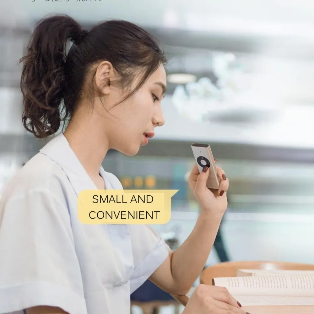 

Portable Size 14 Languages Metal Translator 2.4G WIFI Long Standby Time Translation Device Engine for Travel Study