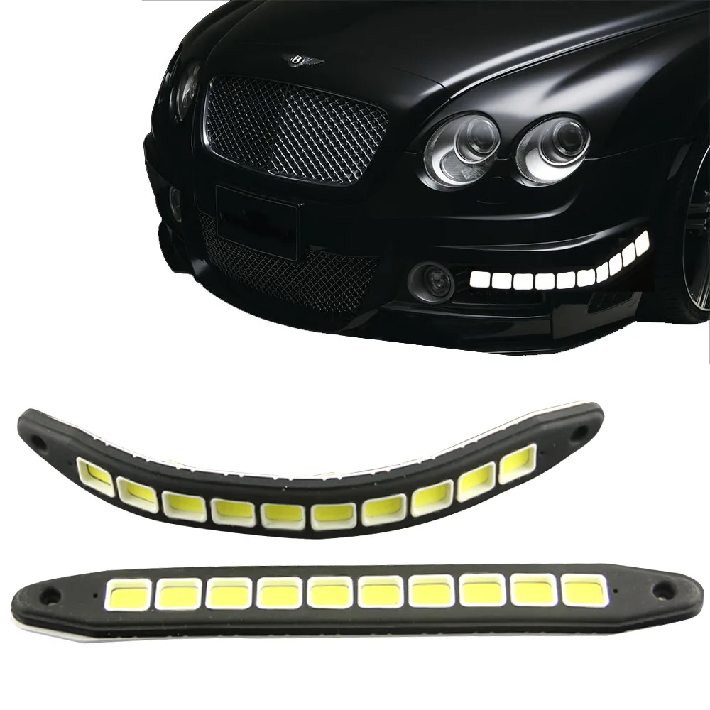 2pcs Square 21cm Bendable led Daytime Running light 100% ...