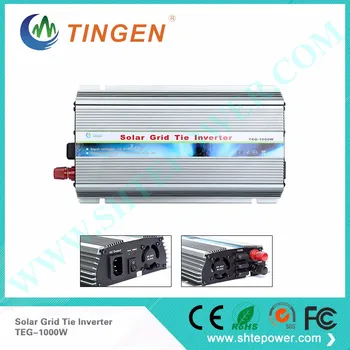 

DC 12V 24V to AC 110V 220V 230V 1kw Solar Grid Tie Inverter 12V