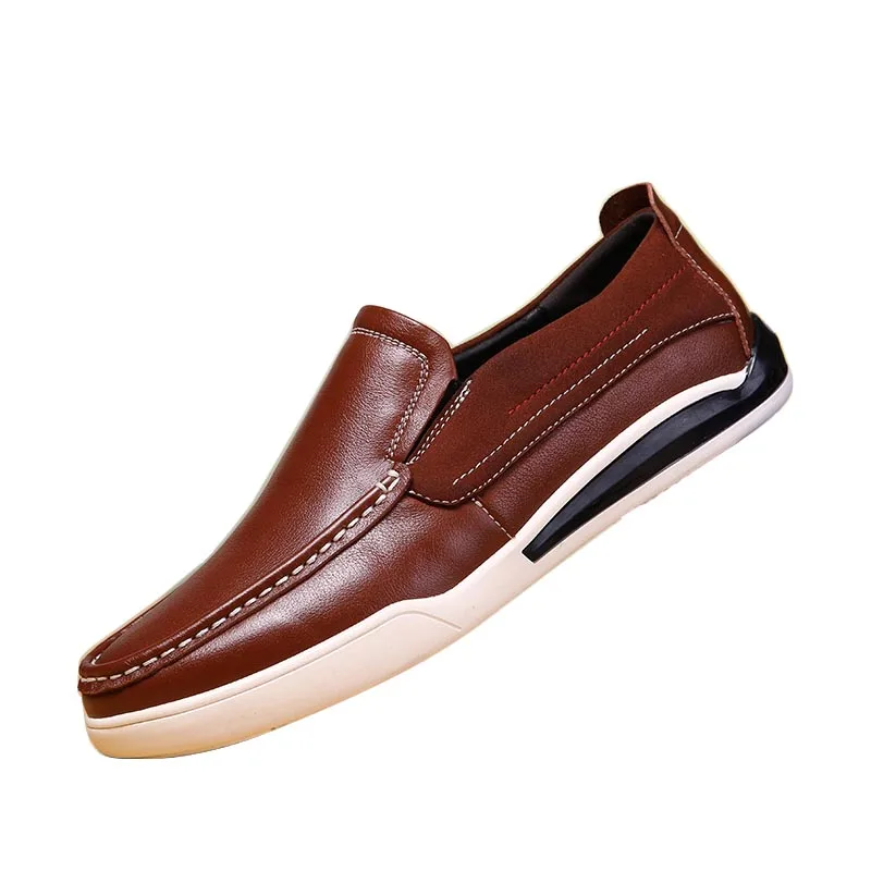 

Top Quality Shoes Breathable Skateboarding Shoes Men Outdoor Shoes Genuine Leather Lightweight Male Sneakers Camping Walking