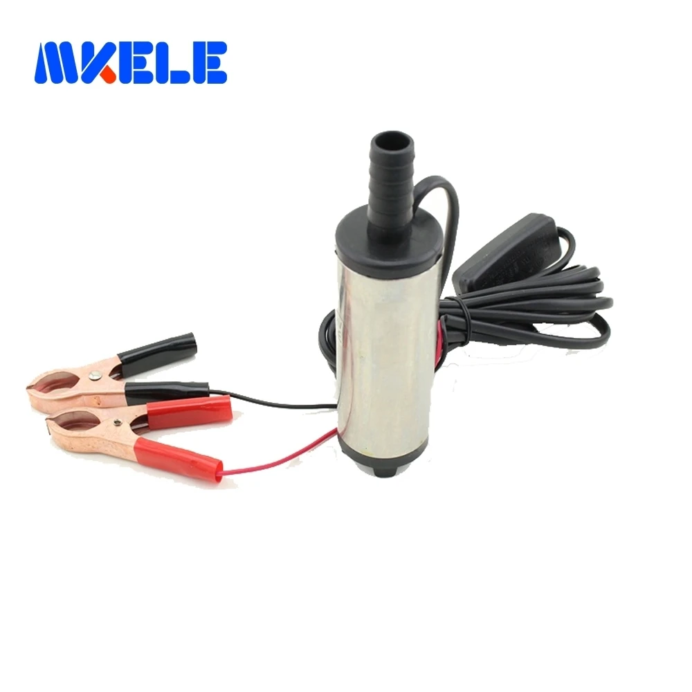 

Free shipping Diameter 38MM DC 12V Submersible Diesel Fuel Water Oil Pump On/Off Switch Car Camping Portable