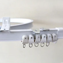 3 м рельсы Аксессуары для штор стержень кисточкой Tieback полюс Аксессуары Украшения для шторы люверсы пряжка