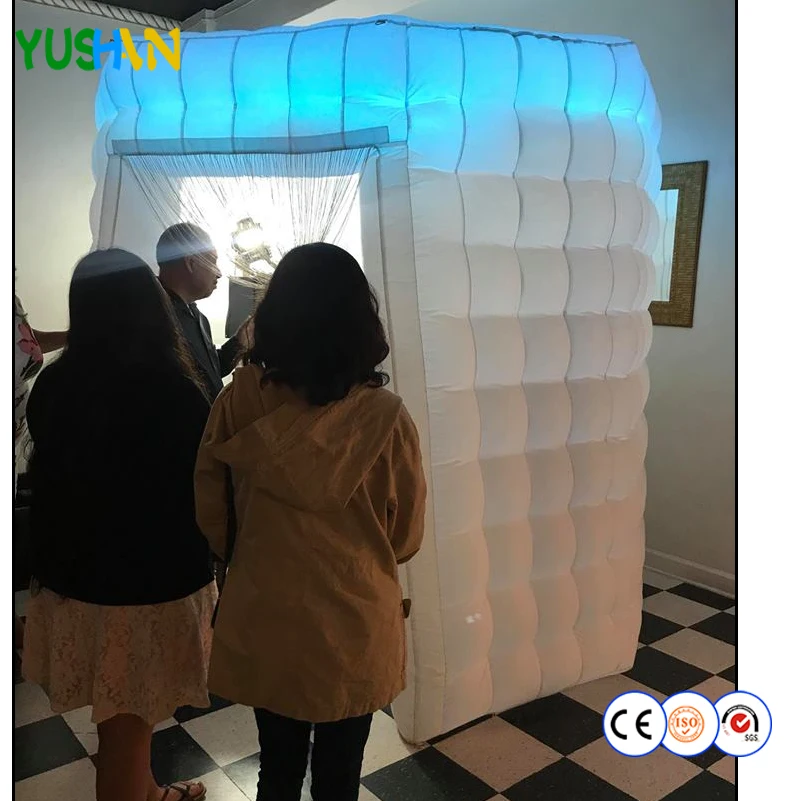 octagon white booth