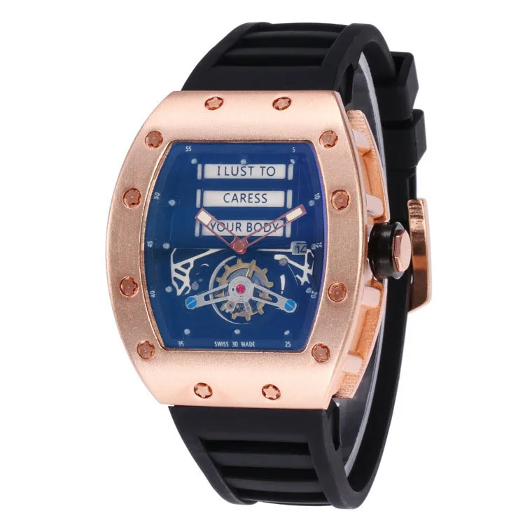 Koop Sport Mannen Luxe Merk Beroemde Unieke Designer Quartz Horloge Mannelijke Grote Watchsilica Gel Es Mannen Relogio Masculino