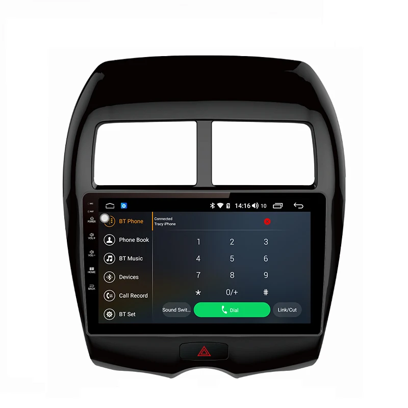 Android 9,0 8-core, 4 Гб+ 64G gps навигации автомобиля Авто 1din android для 2013 Mitsubishi ASX