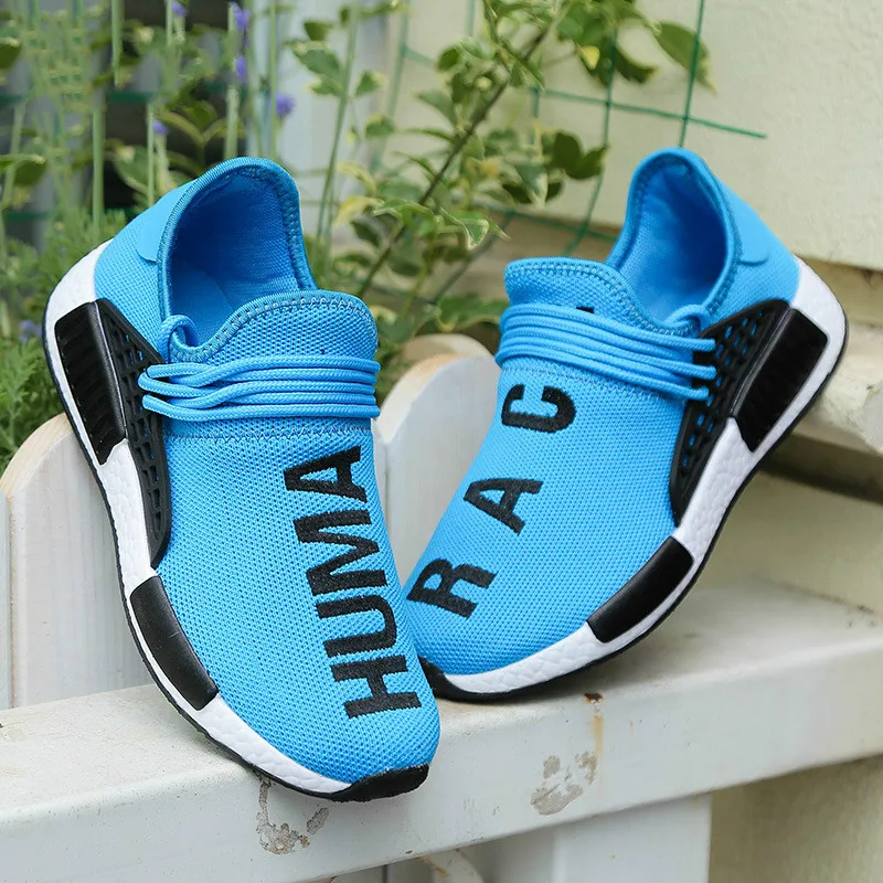 

Mens sneakers 2018 autumn new breathable mesh cloth running shoes, outdoor antiskid and light fitness women's shoes.size35-46