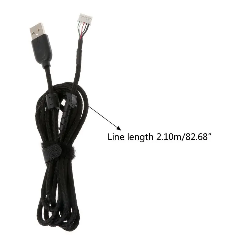 

Durable Nylon Braided Line Mouse Cable Replacement Wire For Logitech G502 Mouse