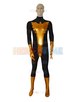 

Male Version Custom Phoenix Jean Grey Costume halloween cosplay spandex X-Men costume show zentai suit free shipping