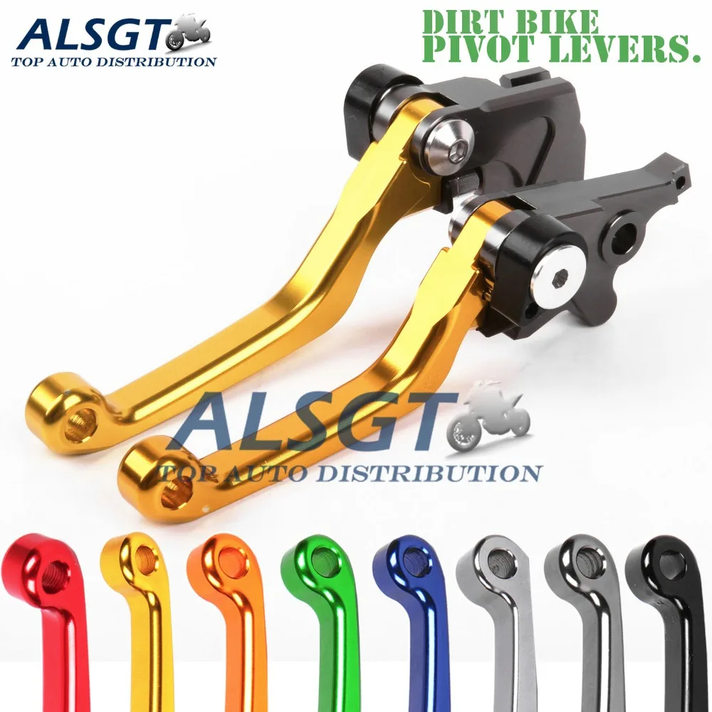 Dirt Bike Pivot Brake Clutch Levers For SUZUKI RMX250S 1996-1998 1997
