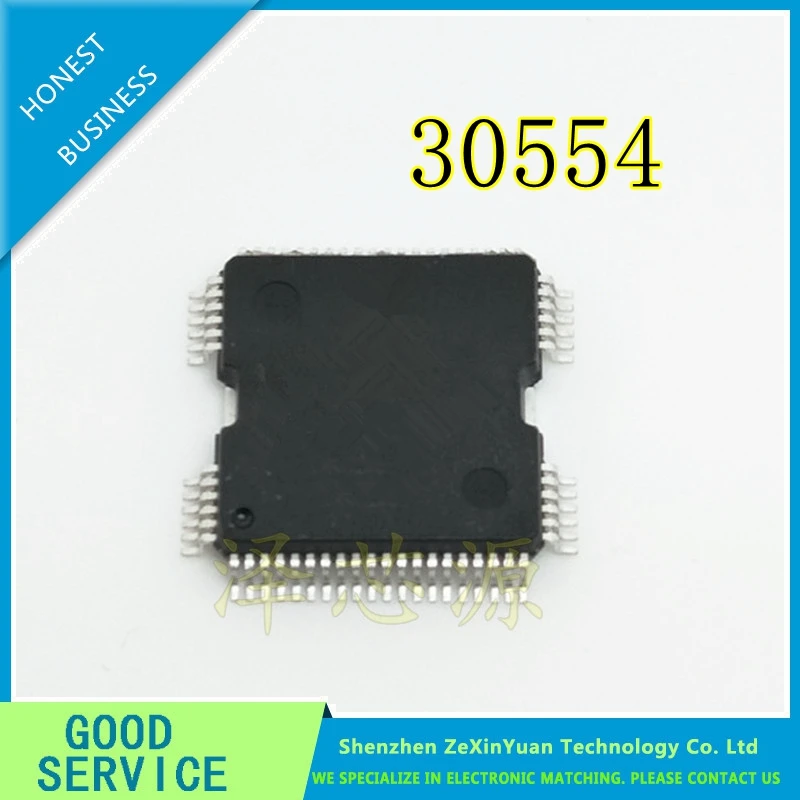 30554 QFP-64 السيارات PC مجلس سائق رقاقة ECU سائق IC امدادات الطاقة وحدة