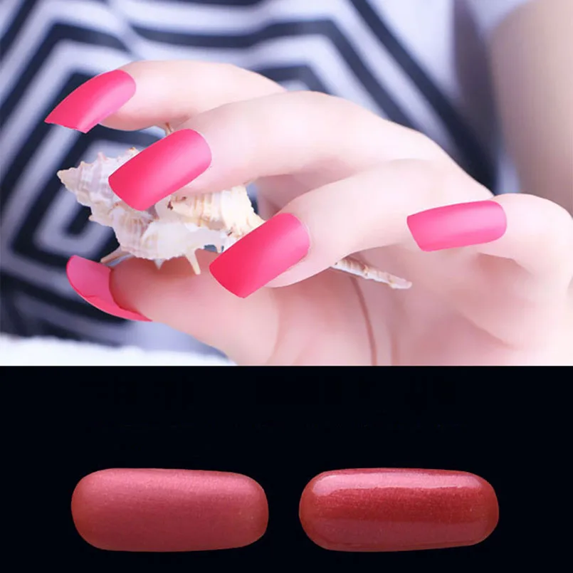 

18ML Matte Nude Nail Polish Candy Color Gel Polish Professional Nail Art 48 Colors DIY Long Lasting Beauty Nail Drop Shopping