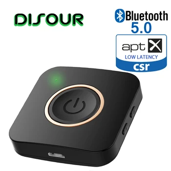 

5.0 Wireless Bluetooth Receiver Transmitter CSR8675 Chip 2 in 1 Bluetooth Adapter TXRX For Car PC TV Speaker APTX HD Low Latency
