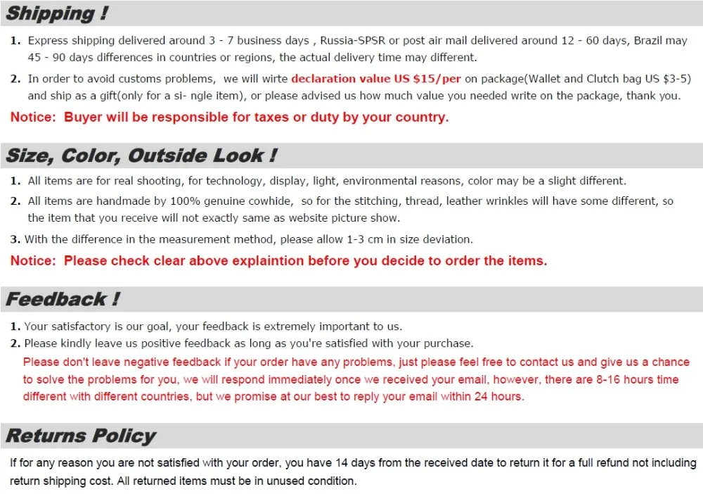 J.M.D important Tips