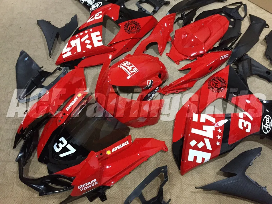 Новые Мотоциклы Обтекатели комплект подходит для Suzuki GSXR1000 K9 2009- GSXR-1000 09 10 11 12 13 14 15 16 ABS пластик красный черный крутой
