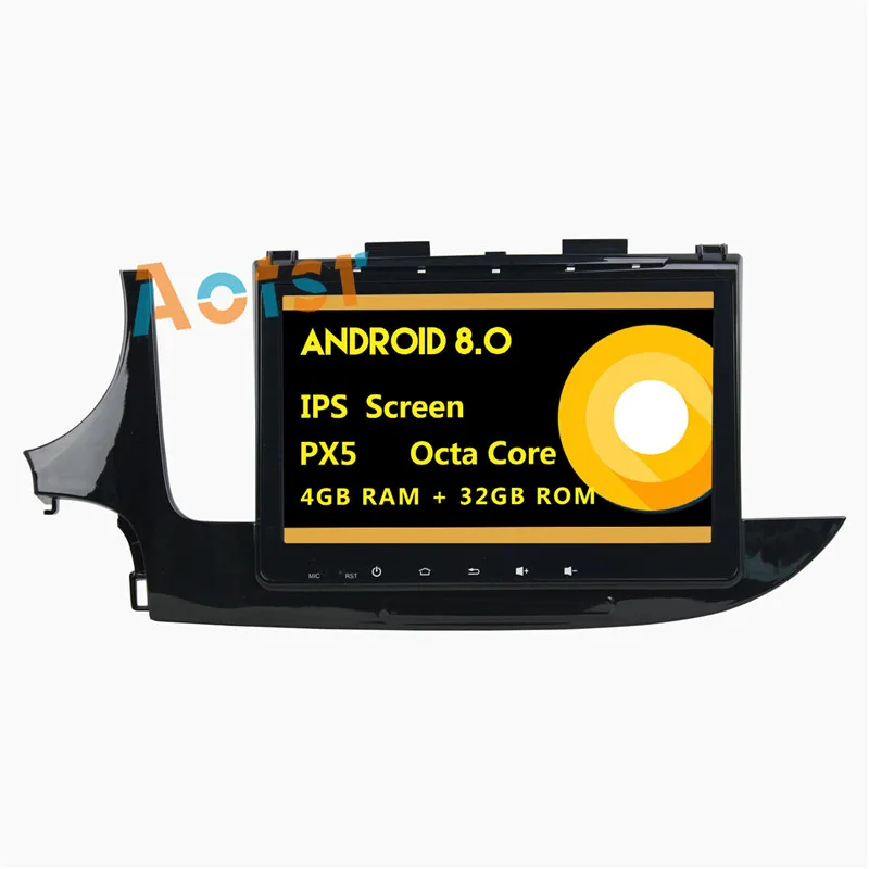 Cheap IPS Screen Android 8.0 Car dvd multimedia player head unit for Opel MOKKA 2017 GPS Navigation radio auto stereo Octa Core 4+32G 3